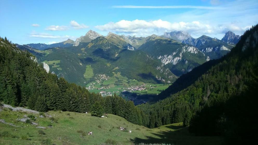 Apartmán Les Sapins Blancs Vacheresse Exteriér fotografie