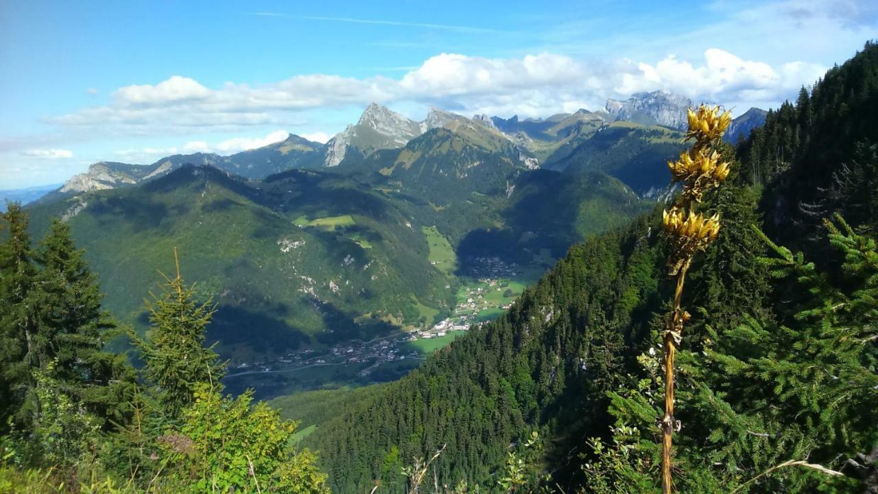 Apartmán Les Sapins Blancs Vacheresse Exteriér fotografie