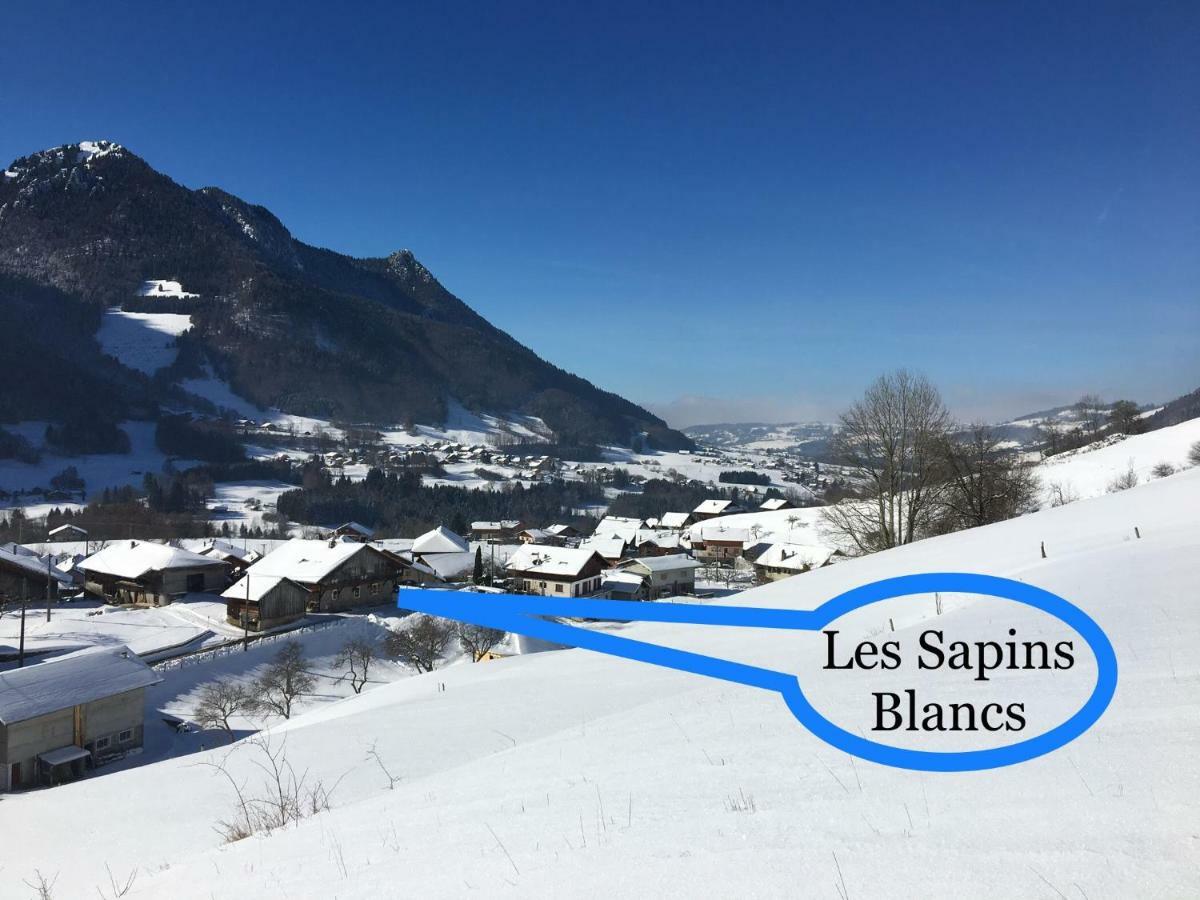 Apartmán Les Sapins Blancs Vacheresse Exteriér fotografie